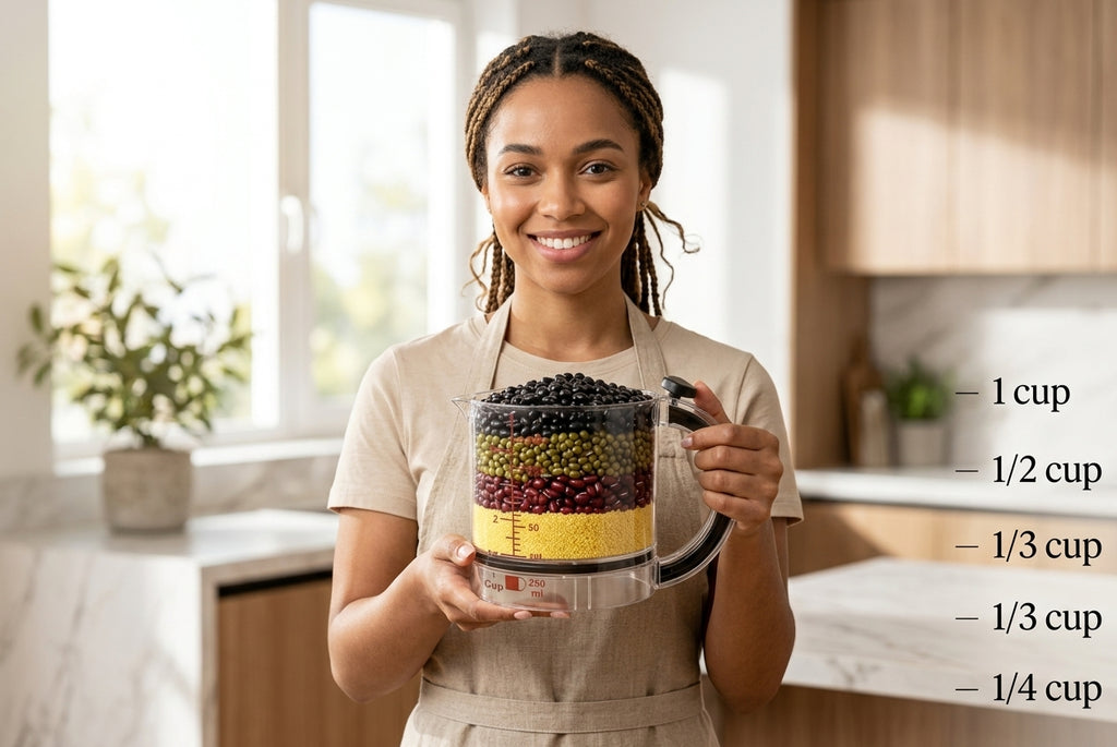 Portable Four-in-One Adjustable Measuring Cup